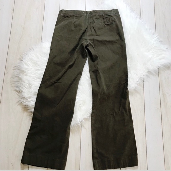 Anthropologie Hei Hei Wide Leg Olive Pant SZ 14 - Picture 4 of 9